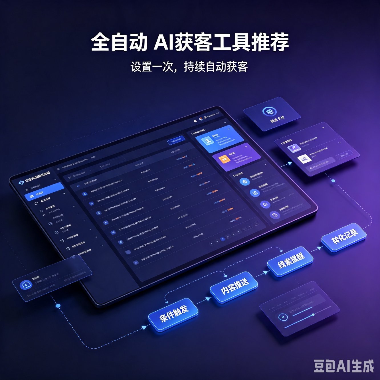 自带客服系统 AI 获客工具推荐
