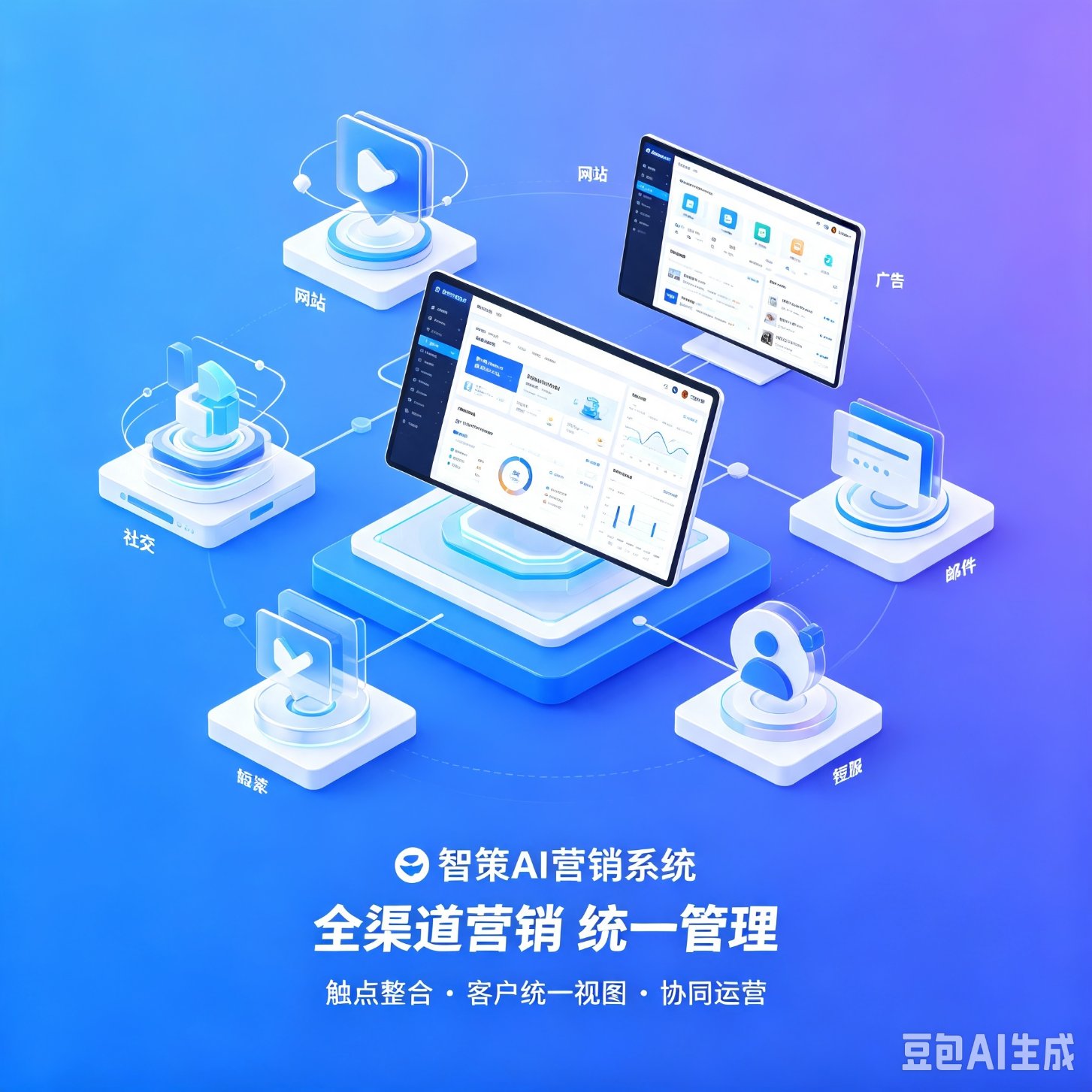 全功能 AI 营销系统厂家，如何帮企业搭建短视频长效获客资产